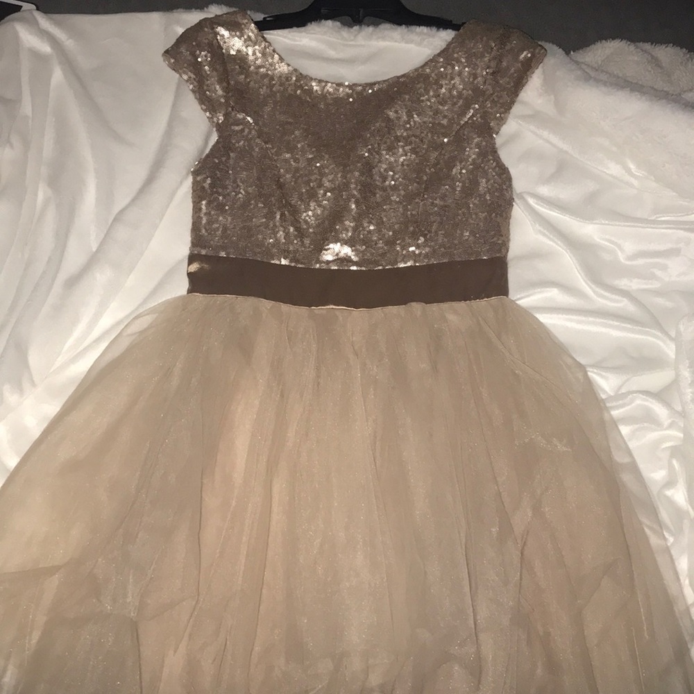 Gold Formal Dress